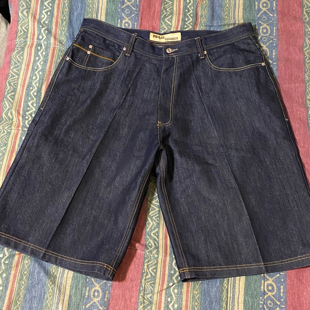 BAGGY REGAL SKATER DENIM JEAN SHORTS